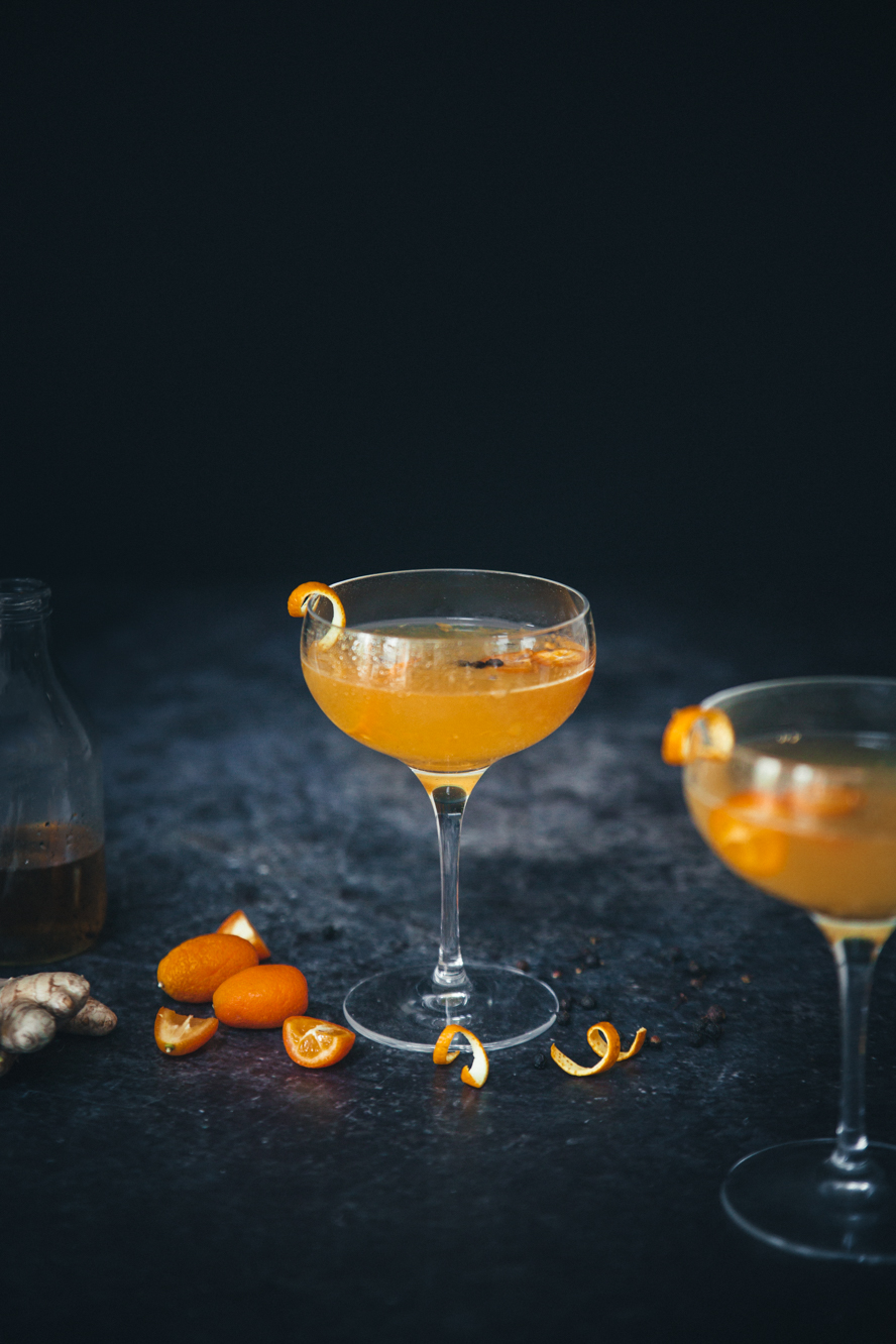 Cocktail epice aux clementines ©Sandrine Saadi