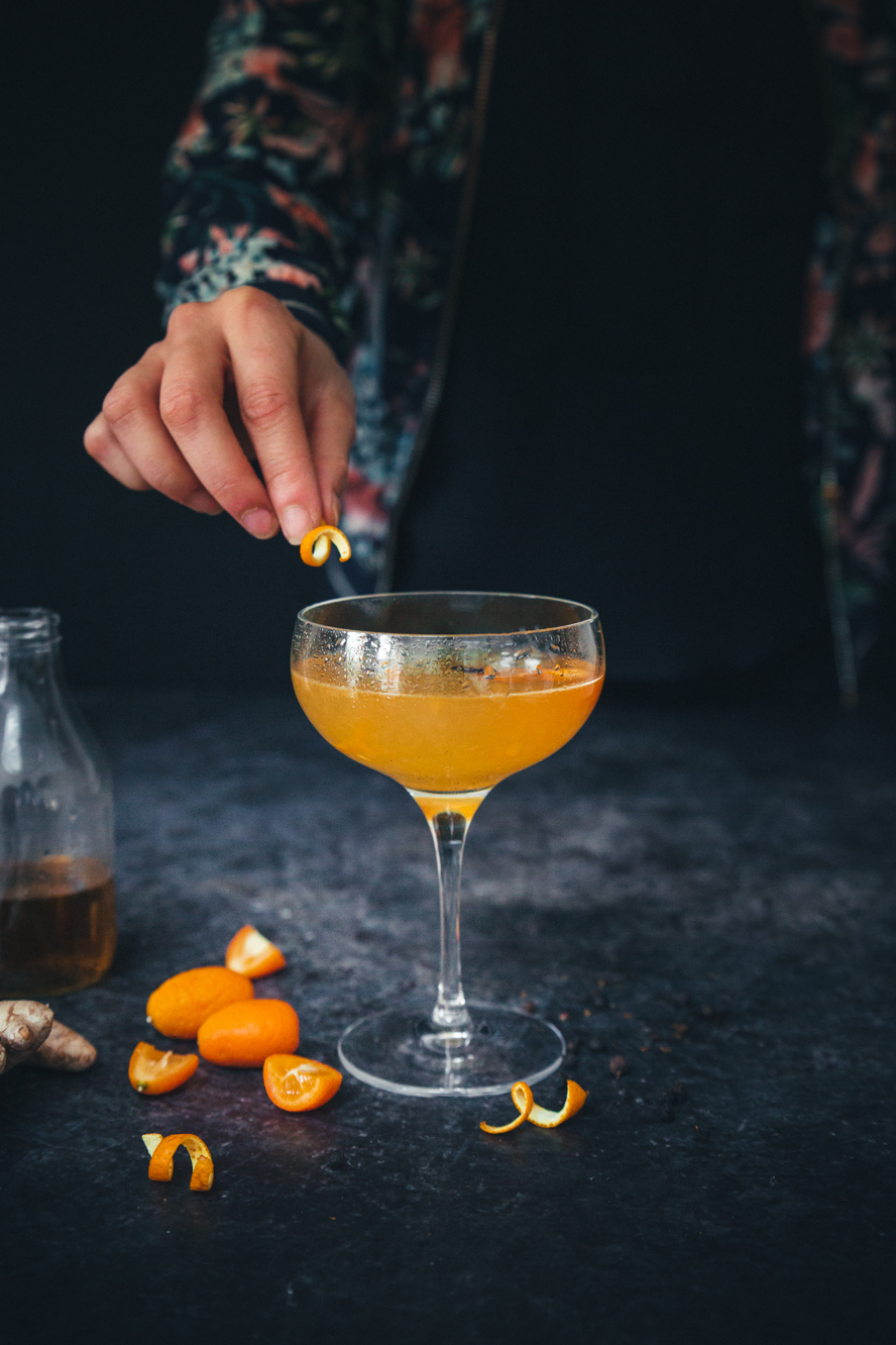 Cocktail epice aux clementines ©Sandrine Saadi