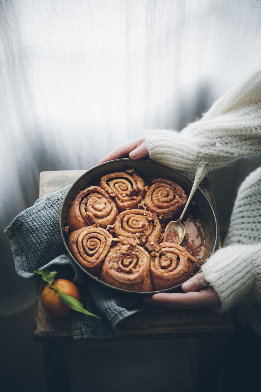 Cinnamon buns ©Sandrine Saadi